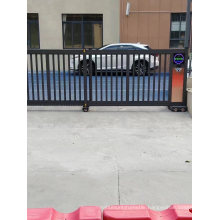 Factory Direct Sales Aluminum Automatic Sliding Gate for Courtyard Fence Gate Design Electric Driving Gate